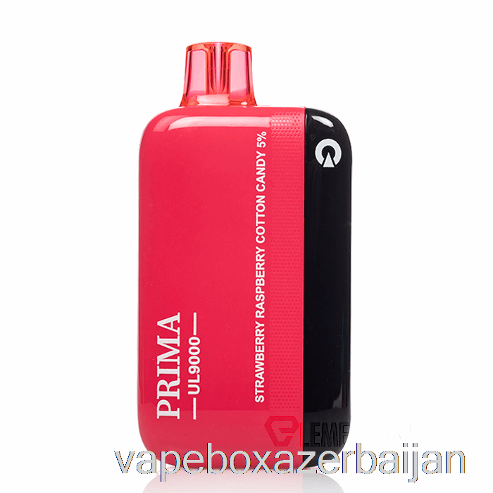 E-Juice Vape Prima UL9000 Disposable Strawberry Raspberry Cotton Candy